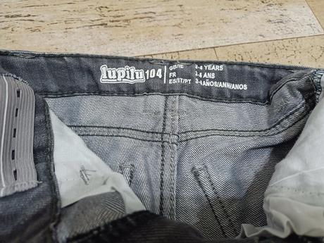 Chlapecké kalhoty, rifle, džíny vel. 110/116, lupilu,110