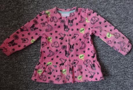 Fleesová mikina na zip, vel. 92, 92