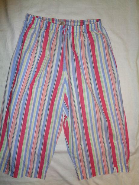 Super vzdušné 3/4 pruhované kalhoty, schiesser,164
