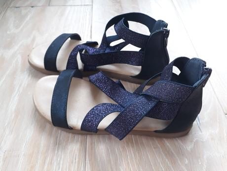 Tmavě modré sandály graceland, vel. 33, graceland,33