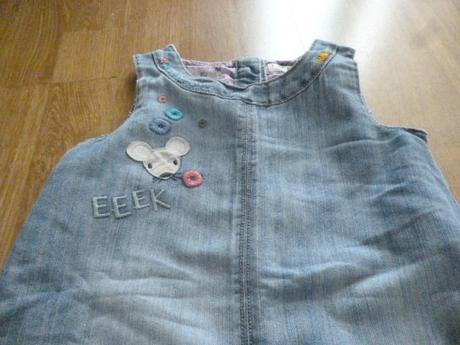 Riflové šaty next vel. 2-4, next,98