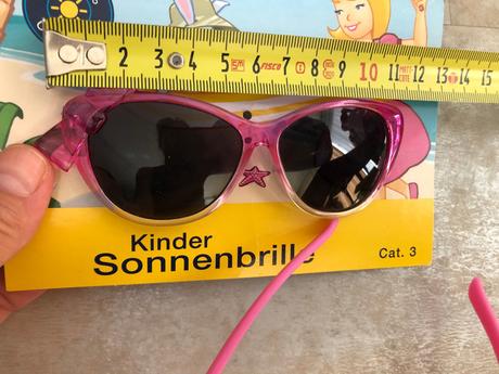 2x sluneční brýle holčička 1,5 - 2,5roku růžová, 