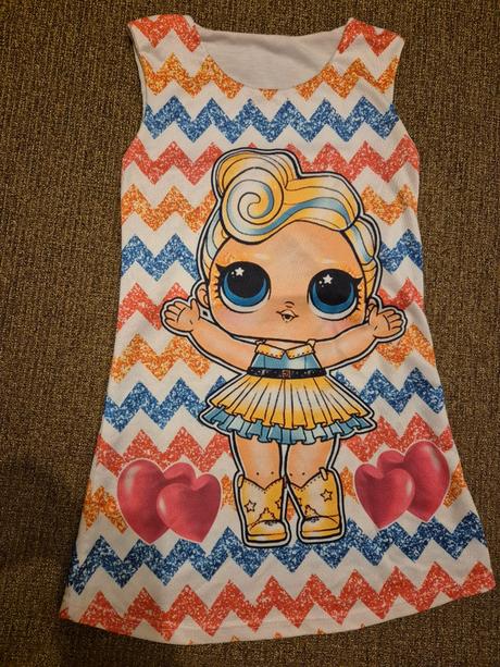 Dívčí šaty vel. 122, 122