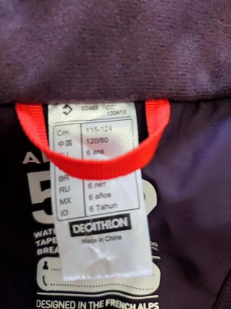 Zimní bunda wedze vel. 116-128, wedze,116