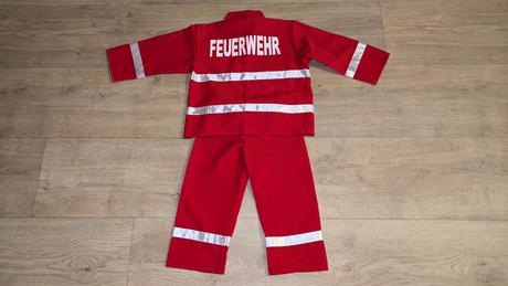 Karnevalový kostým hasič vel. 98, 2 - 3 roky, 