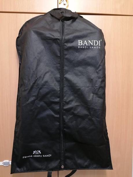 Pánský oblek bandi, košile, obal, 48