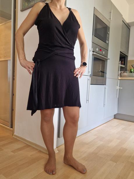 Šaty černé s páskem diesel, diesel,l