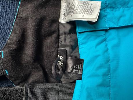 Lyžařské kalhoty hm, h&m,122