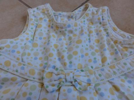 Manžestrové šatičky s mašlí, 56