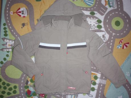 Bunda-bundička zimní béžová vel.s-m-38, sam73,m