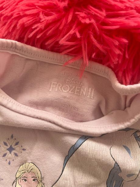 Dívčí letní pyžamo ledové království 98/104, disney,98