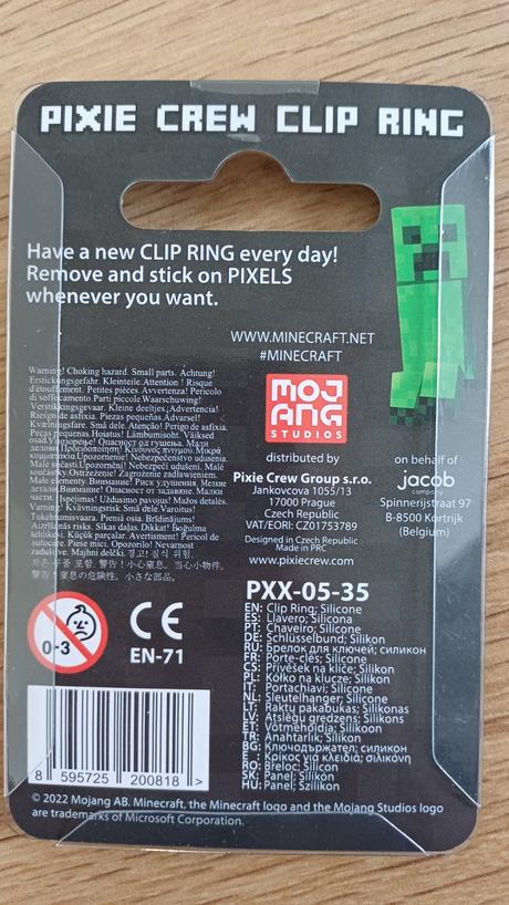 Novy privesek minecraft, 