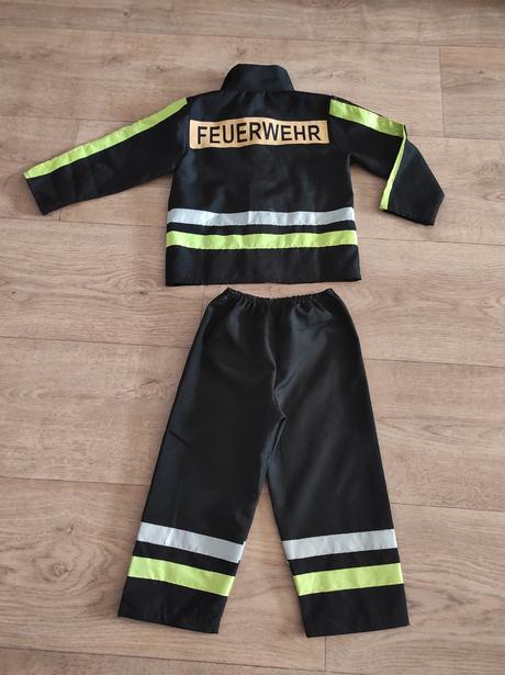 Karnevalový kosým hasič, 3 - 5 let, 