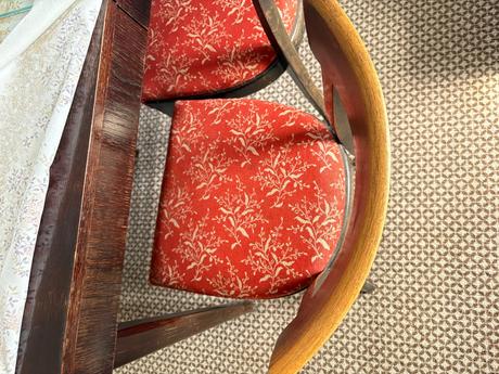 Halabala stul rozkladaci tmavé hnede drevo, 