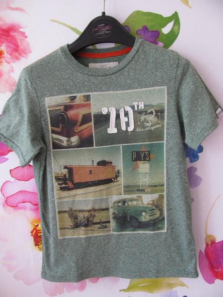 Dětské barevné tričko, střik h&m, h&m,128