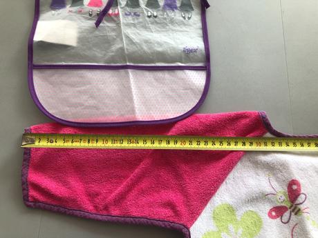 2bryndáky plast látka kapsa rukávy beruška panenky, 