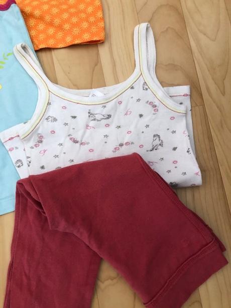 Mix oblečení pro holčičku, 6ks, vel.116, 104–116