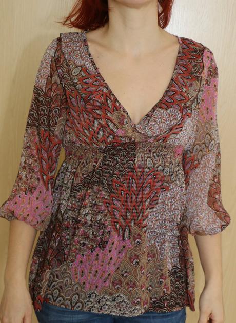 Tehotěnská halenka blúzka těhu 38,,jane norman, 38