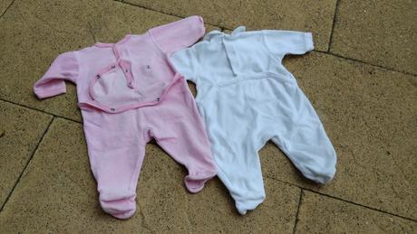 Overal / overálek sametový ruzovy, 68