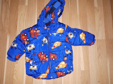 Zimní bunda s vrtulníky, next,74