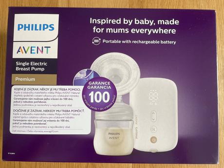 S avent odsávačka premium, elektronická, dobíjecí, 