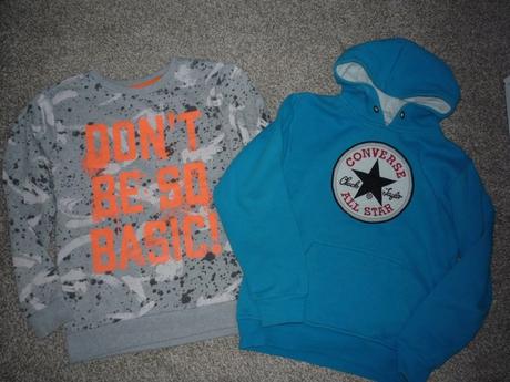 2x mikina vel 140-146 converse, takko, cena za obě, converse,140