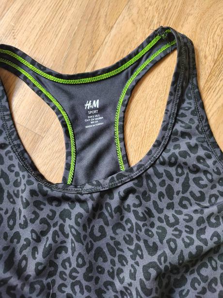 6 krát sportovní top h&m xs/s, 158/164, h&m,s