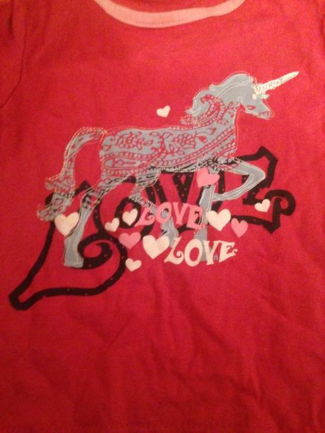 Dívčí tričko jednorožec vel. 80 - 86, lupilu,80