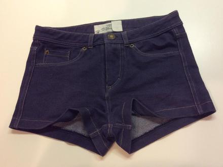 Tmavomodré kraťasy-šortky, h&m,146