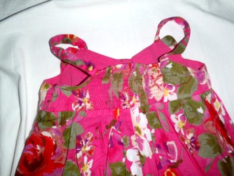 Nádherné květované šaty, next,98