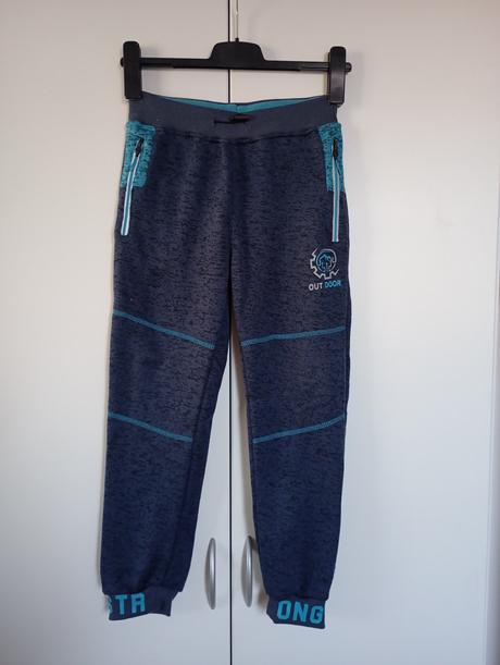 Teplé kalhoty z pleteniny, kugo,140