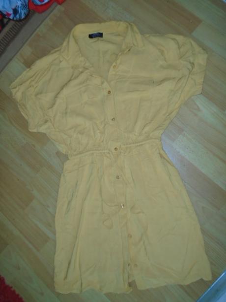 Šaty tunika vel l berska, bershka,l
