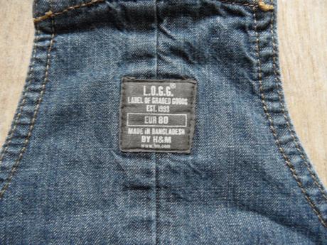 Džínové lacle, h&m,86