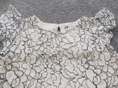 Sváteční halenka, tričko, vel.128, h&m,128
