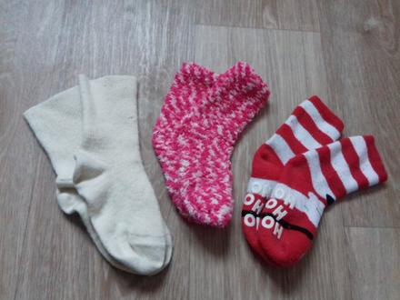 Teplé ponožky 2x - froté, 24