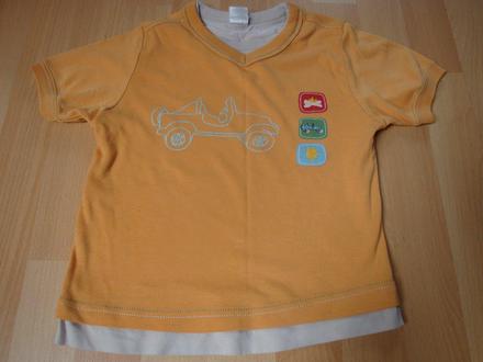Tričko - oranžové, vel. 104, 104