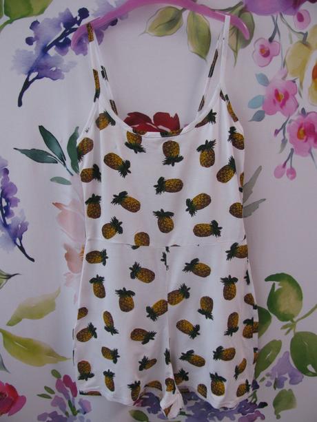 Letní pružný kraťasový overal, 152