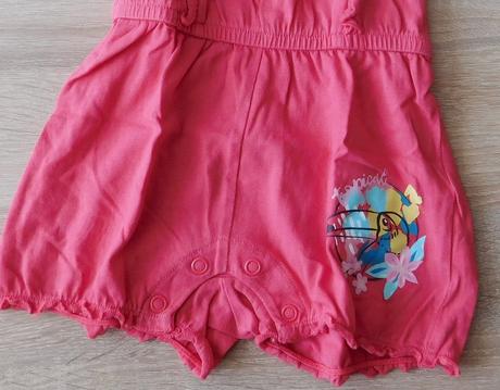 Letní kraťáskový overal lupilu vel.74/80, lupilu,74