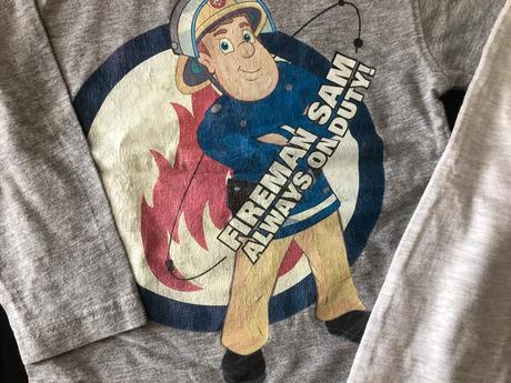 Vel. 92 pyžamový komplet hasič sam, 92