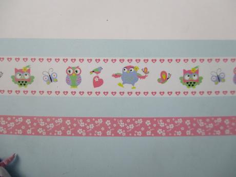 2 ks dekoračních lepících pásek, 