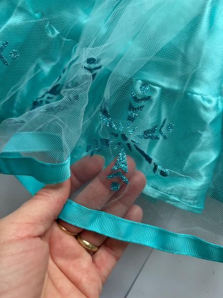 An8/ sukně ke kostýmu frozen - v. 7 let, disney,122