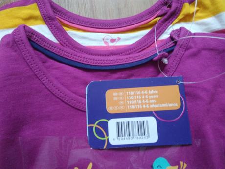 3xdvojbalení triček, lupilu, vel 110/116, lupilu,116