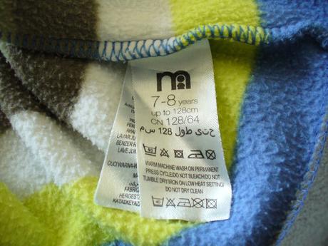 Flísová mikina vel. 128 zn. mothercare, mothercare,128