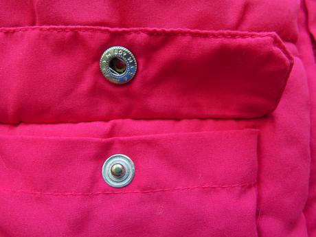 Bunda červená s kapucí, f&f,110