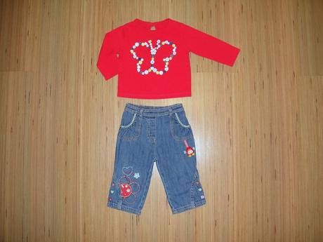 Komplet rifle a tričko, george,74