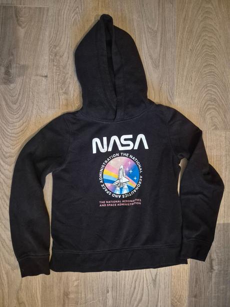 Mikina s kapucou h&m nasa vel. 146, h&m,146