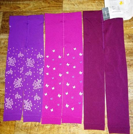 3 x teplé legíny vel 98/104, 104