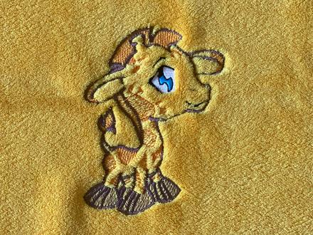 Dětská deka s žirafou, 