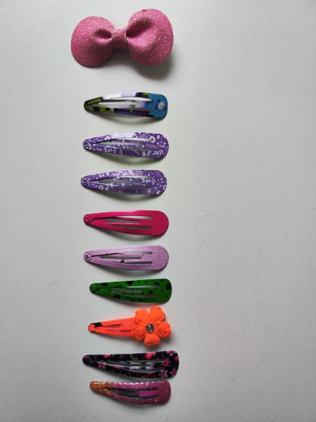 Gumičky, sponky, lanyard, placka, propiska(pták), 