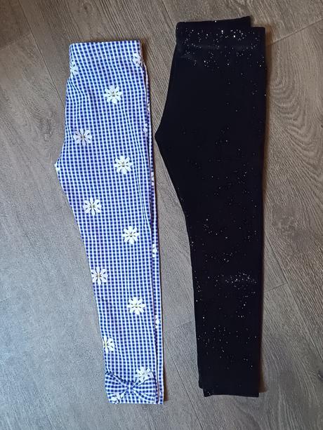 2x dívčí legíny, vel. 98/104, sinsay,98